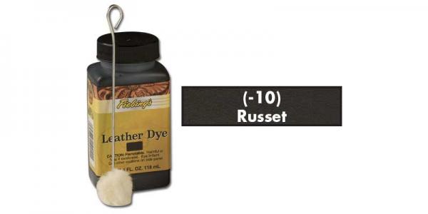 Fiebings Leather Dye Black 4oz